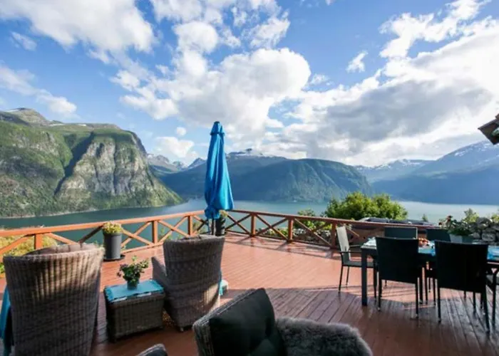 Feriehus Panoramic With Fjord Views In